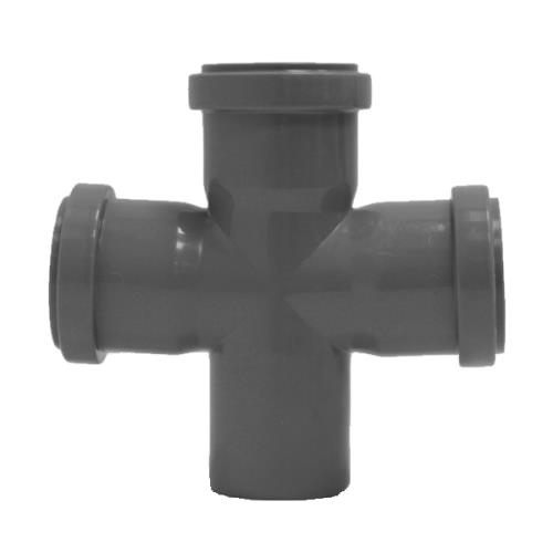 Крестовина PPR, внутр/к, 50х50х50/87°