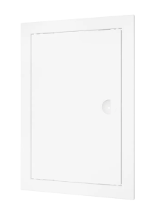 Люк дверца ревизионная 218х418 с фланцем 196х396 АВС с ручкой ЭРА