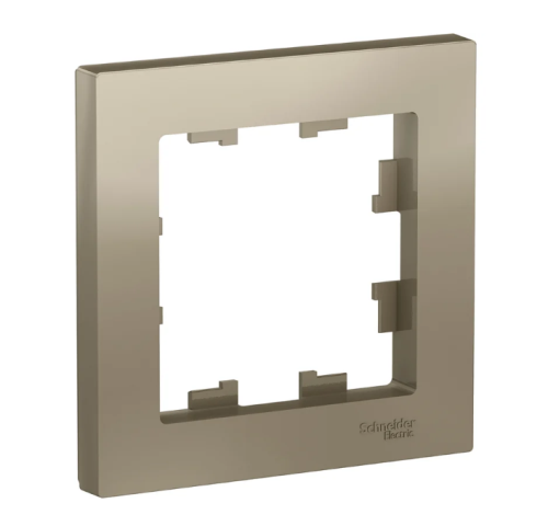 Рамка AtlasDesign 1-постовая, ШАМПАНЬ, SE 