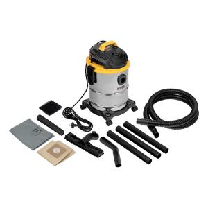 Пылесос строительный DENZEL SVC15, 1200 Вт, бак 15 л