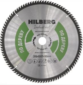 Диск пильный по дереву Hilberg Industrial  315*30*100Т (ДСП, МДФ, ЛДСП)
