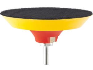 Тарелка опорная для дрели и УШМ с липучкой, 125 мм, мягкая Matrix