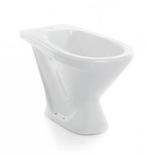 Биде напольное Самарское белое Sanita