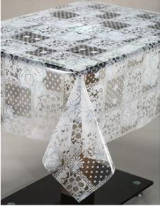 Клеенка MIRAGE прозрачная с печатью (H200)  1,37*25м 