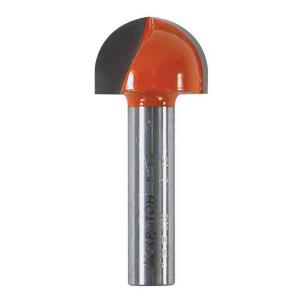 Фреза пазовая галтельная Кратон PROFESSIONAL Ø25,4х16,0 мм R12,7 мм, хв.8 мм