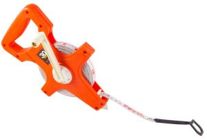 Лента РемоКолор, мерная, геодезич, фиберглас, открытый корпус, 100мх13мм