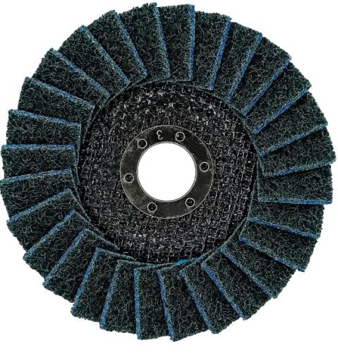 Круг полировальный лепестковый Vertex, 125мм, войлочный. fine (металл, нерж. сталь)