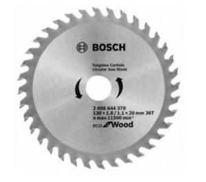 Диск пильный BOSCH ECO WO, 130х20/16х36зуб