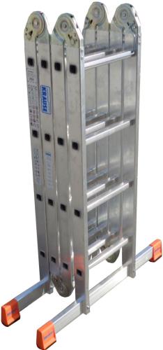 Лестница четырехсекционная KRAUSE MULTIMATIC 4х4 шарнирная