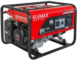 Генератор бензиновый ELEMAX SH7600EXR, Honda GX390, 6,5кВА, 230В