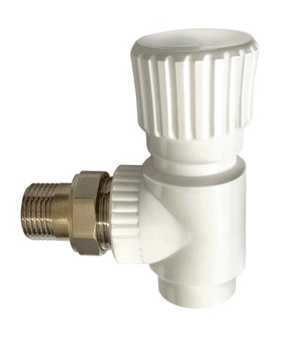 Вентиль радиаторный разъёмный I-TECH PPR 25х3/4" НР, угловой