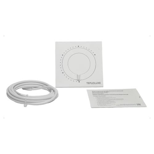 Терморегулятор механический Теплолюкс Solus белый