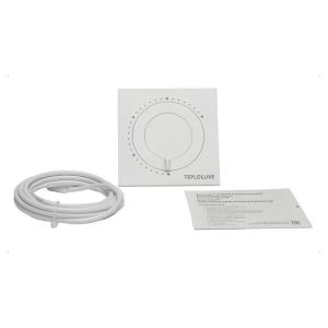 Терморегулятор механический Теплолюкс Solus белый