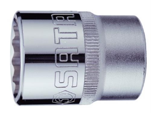 Головка торцевая Sata 1/2" 12мм 12-гранная, S13603