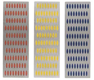 Брусок абразивный FIT алмазный Р 200 красный