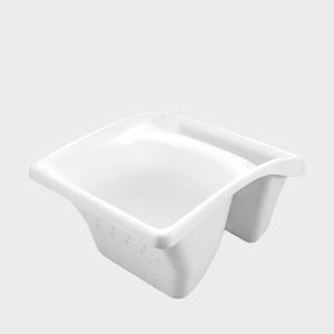 Ковш для краски белый 180*125*225мм 1,2л