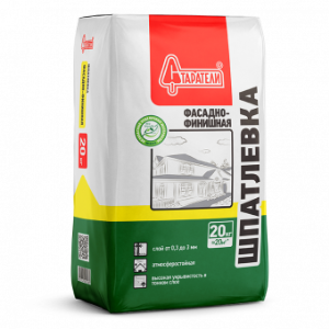 Шпатлевка Старатели цементная Фасадно-Финишная 20 кг 