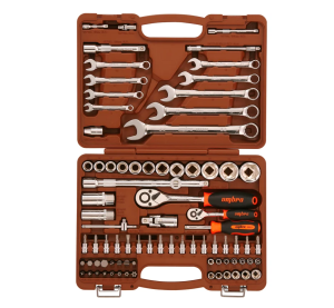 Набор инструмента Ombra универсальный 1/4", 1/2"DR, 82 предмета