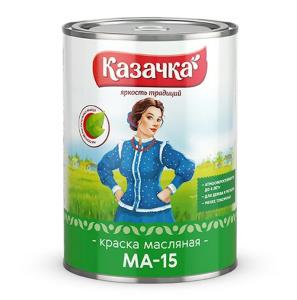 Краска масляная Казачка МА-15 сурик железный 2.8кг