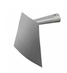 Мотыга радиусная РемоКолор стальная, б/ч, 190х150мм.