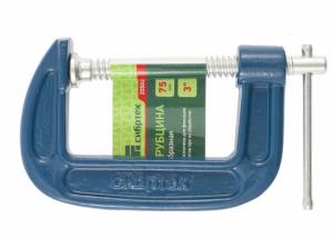 Струбцина СИБРТЕХ, тип G, 75мм