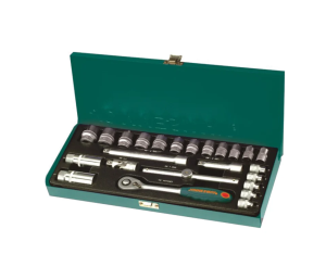 Набор головок Jonnesway торцевых 3/8"DR, 6-22 мм, 25 пр