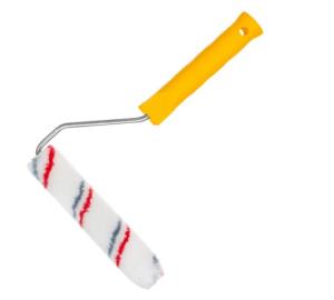 Валик-мини РемоКолор  малярный с рукояткой "Мультиколор", ось 6мм, D15мм, 55мм,