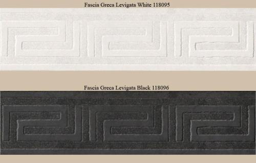 Плитка керам 9.8*39.4 FASCIA GRECA WHITE