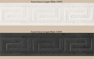 Плитка керам 9.8*39.4 FASCIA GRECA WHITE