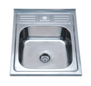 Мойка AQUATTRO квадратная накладная 600х500х180х0,8, матовая