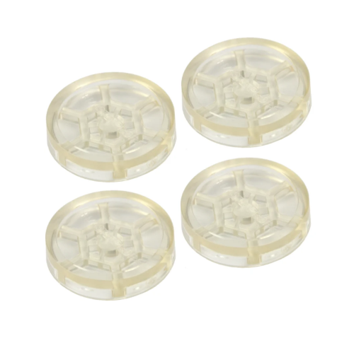 Подставка для стиральных машин и сушильных барабанов (прозрачная) (4 шт.), MP