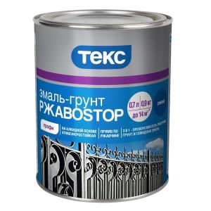 Грунт-эмаль алкидная РжавоStop, по ржавчине, жёлтая, 0,9 кг