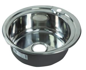 Мойка I-TECH круглая Ф510х180х0,8 пол