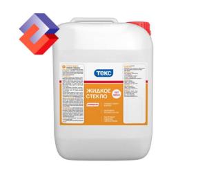 Клей жидкое стекло Текс, 5,0кг