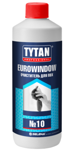 ОчистительTYTAN Professional EUROWINDOW для ПВХ №10 950мл 
