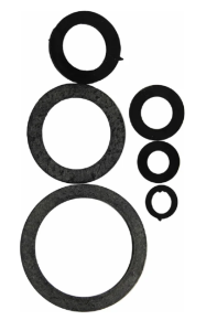 Набор прокладок MasterProf для смесителя Сантехник № 3 + резина