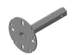 Ступица универсальная Forza (L210, HEX24), (СКМБ S24.210 У)