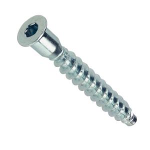 Шуруп-стяжка меб.  7 х 50/6 Zn (12 шт.)