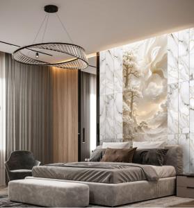 Панель ПВХ пластик Дискавери цифровая печать Королевская грация (1компл=4шт) 2700х250х8мм