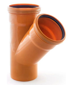 Тройник PPR, наруж/к, 160х160/45°, РТП