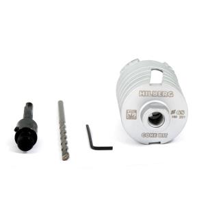Коронка алмазная Hilberg Laser 68 мм,4Т, сухого сверления, безударная (армированный бетон, железобетон)