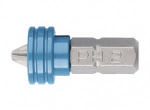 Бит GROSS PH2x25 мм с ограничителем для гипсокартона,  CrMo