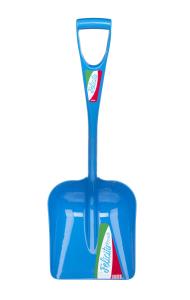 Лопата снеговая ЦИ Феличита Пикколо 2289 автомобильная, пласт., пласт. черенок, 275х320мм.