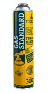 Газ TOURIST GAS STANDARD резьбовой клапан, 300 г.