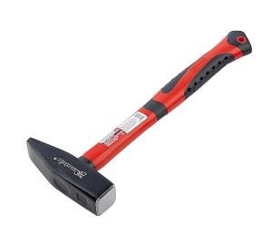 Молоток MATRIX, слесарный, фиберглас обрезин ручка, 1000г