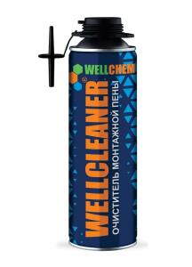 Очиститель от монт пены WELLCLEANER, 650мл