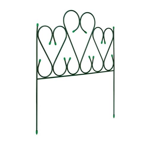 Забор садово-парковый  Б\ТМ прямоугольный, зеленый  100х85 см, 