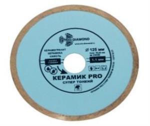 Диск алмазный отрезной TrioDiamand Керамик Pro   200*6*25,4 Толщина реж. кромки 1.5 mm (плитка, кафель, керамика)