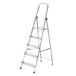 Стремянка алюминиевая РемоКолор/Hardax, 5 ступеней