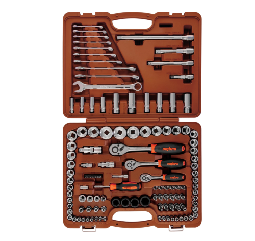 Набор инструмента Ombra специальный 3/8", 1/4", 1/2"DR, 120 предмета